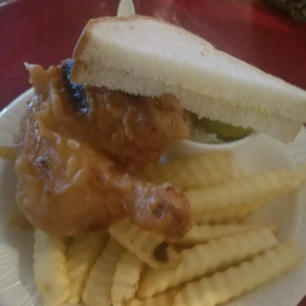 1 4 Dark Meat Fried Chicken