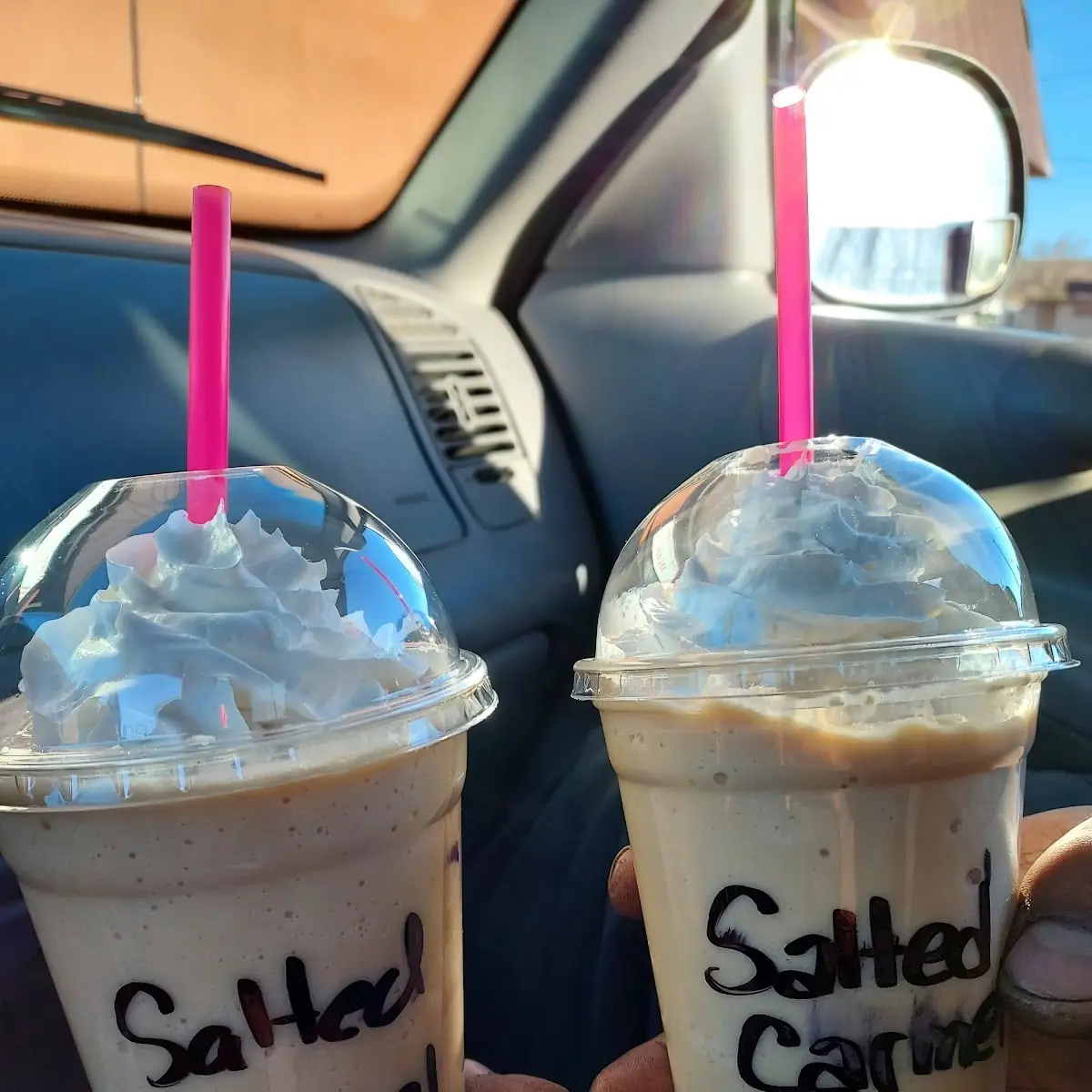 Salted Carmel Frappe