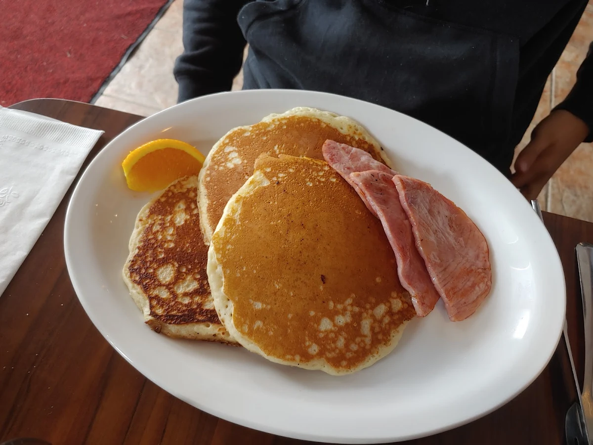 Pancakes with Ham
