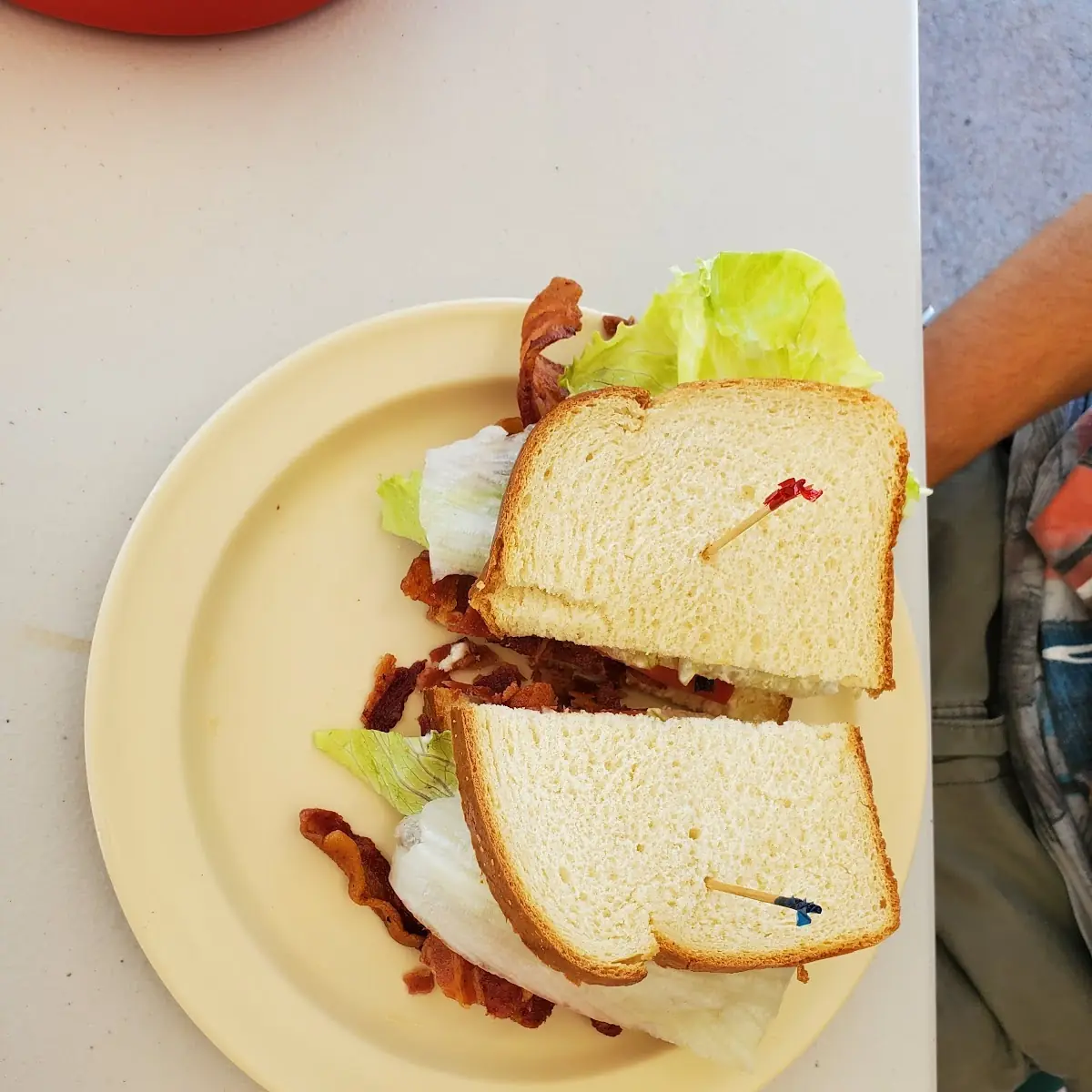 Bacon Egg and Cheese Sandwich
