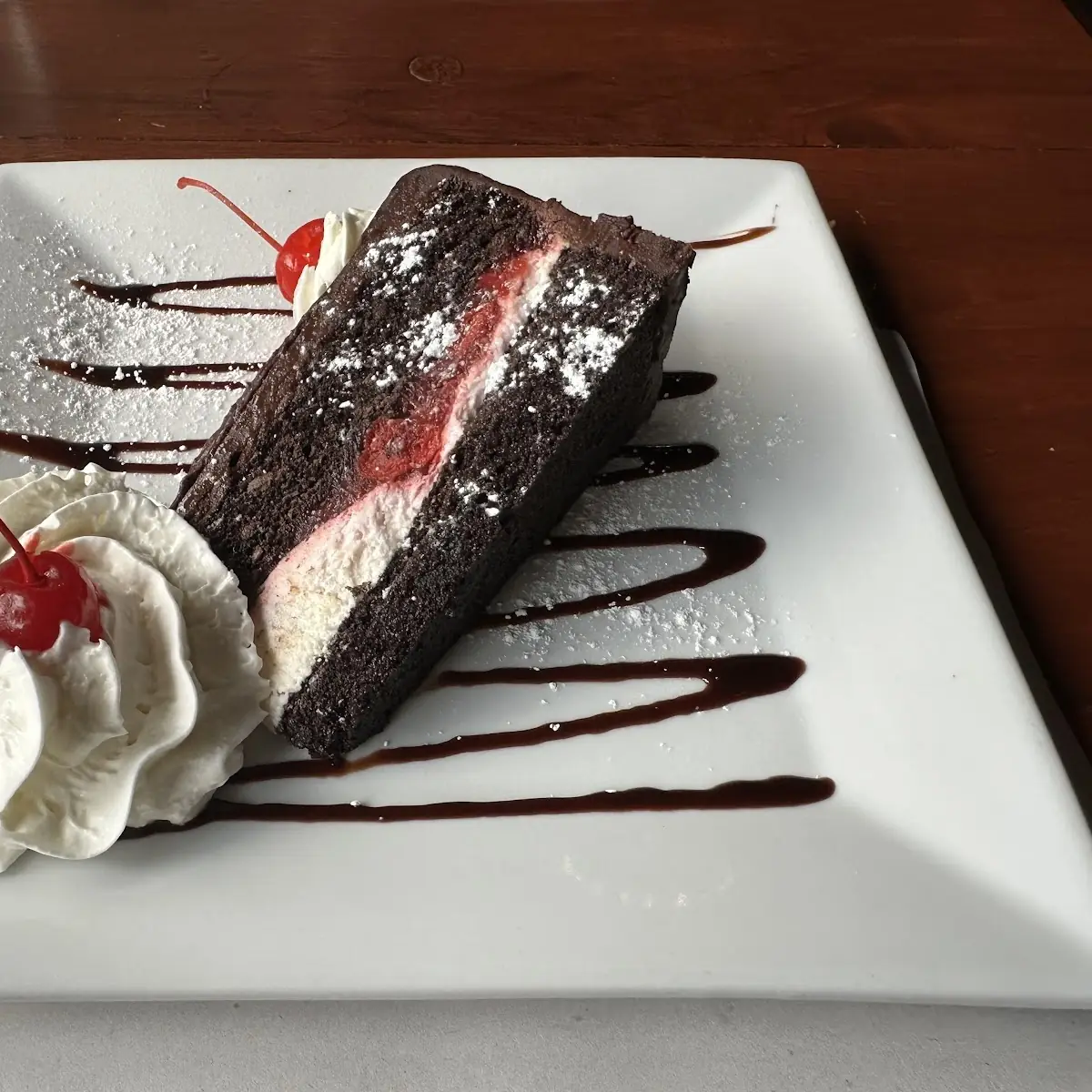 German Chocolate Cake Slice