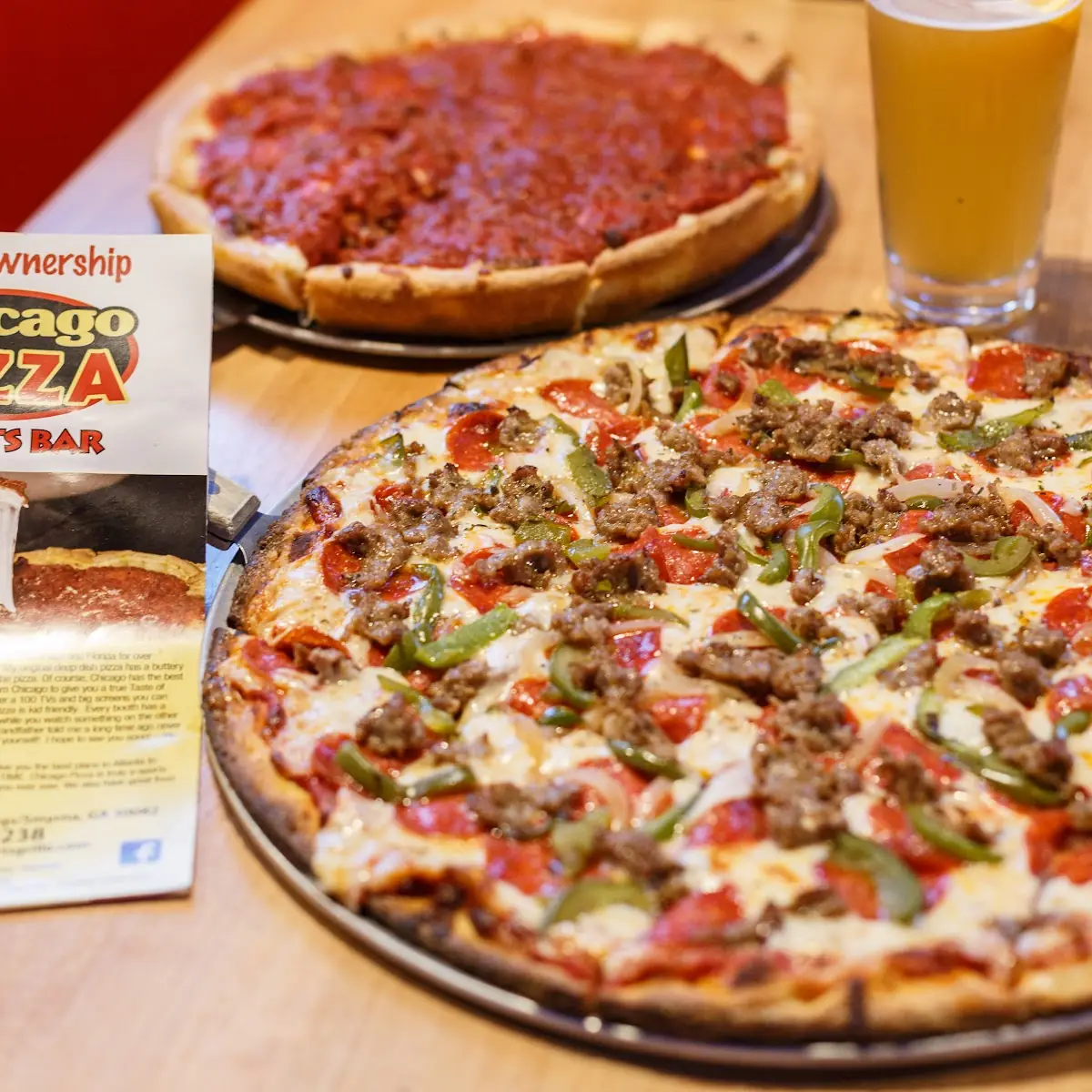 Thin Crust Meat Lovers Pizza