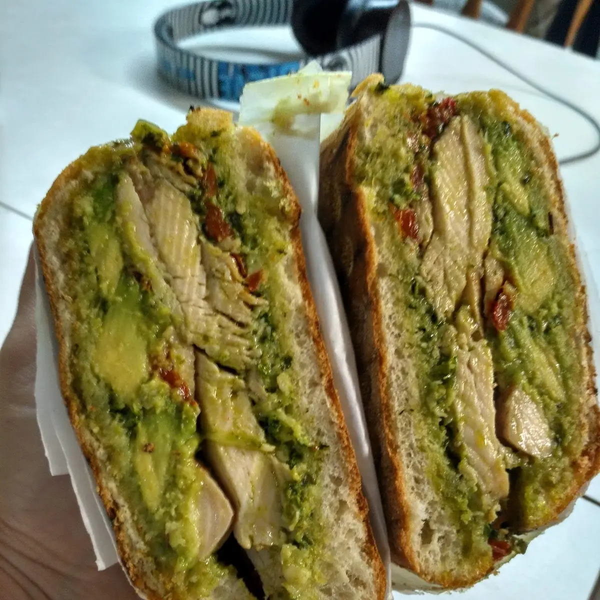 Chicken Pesto Panini