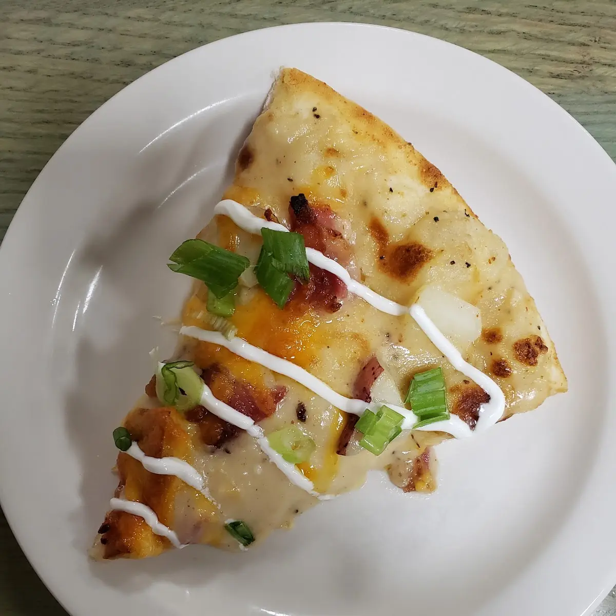 Loaded Potato Pizza