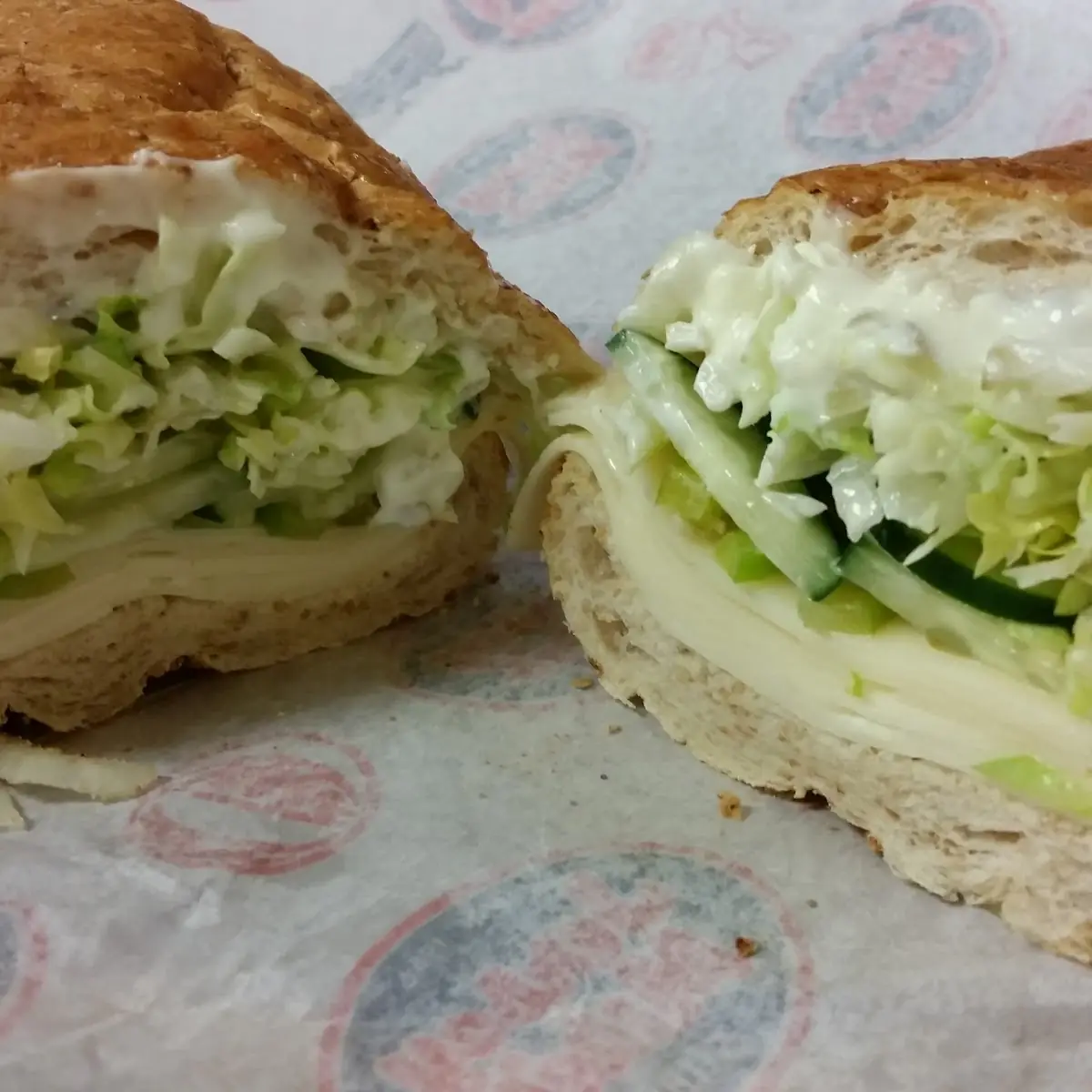 Fresh Veggie and Cheese Sub