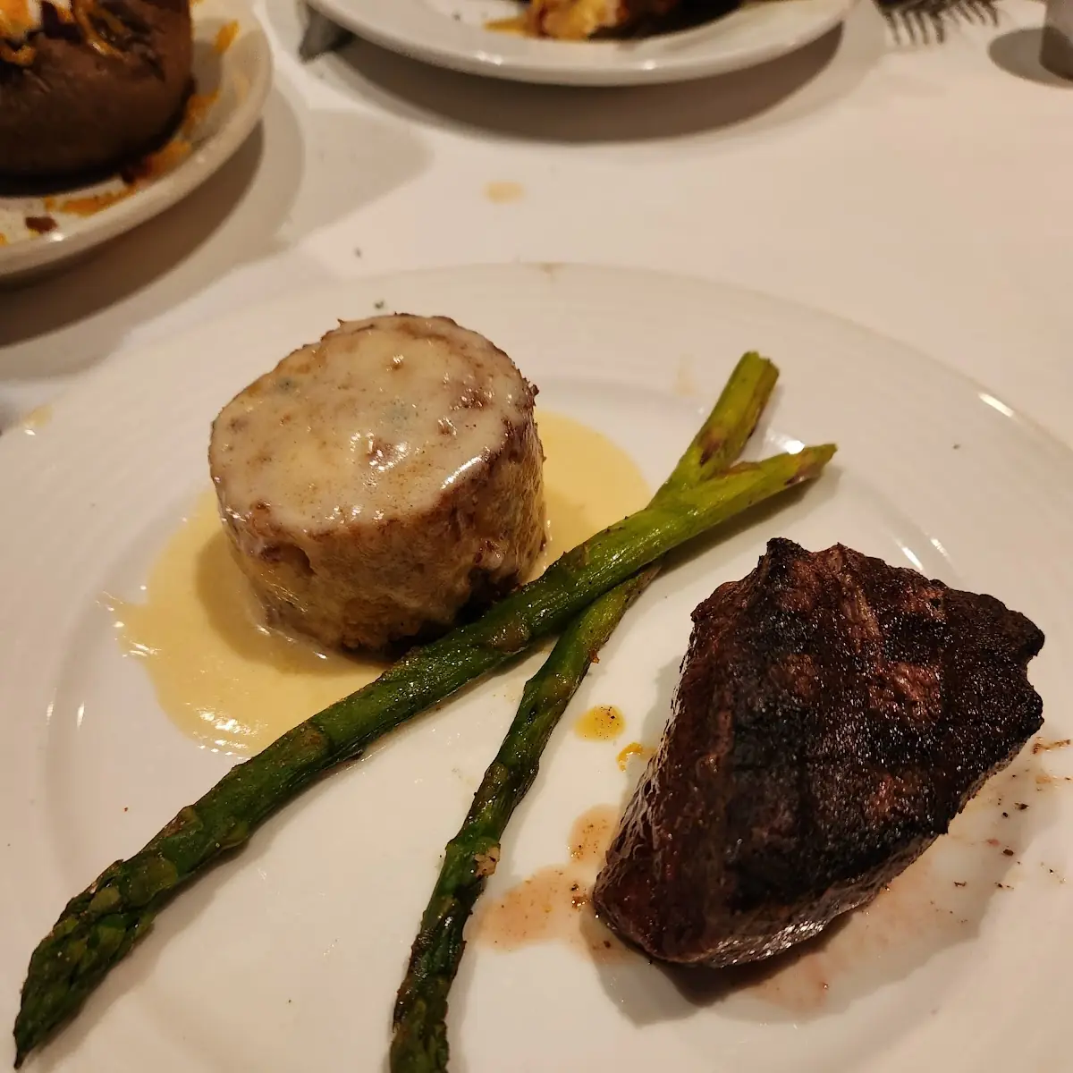 Steak and Crab Cake