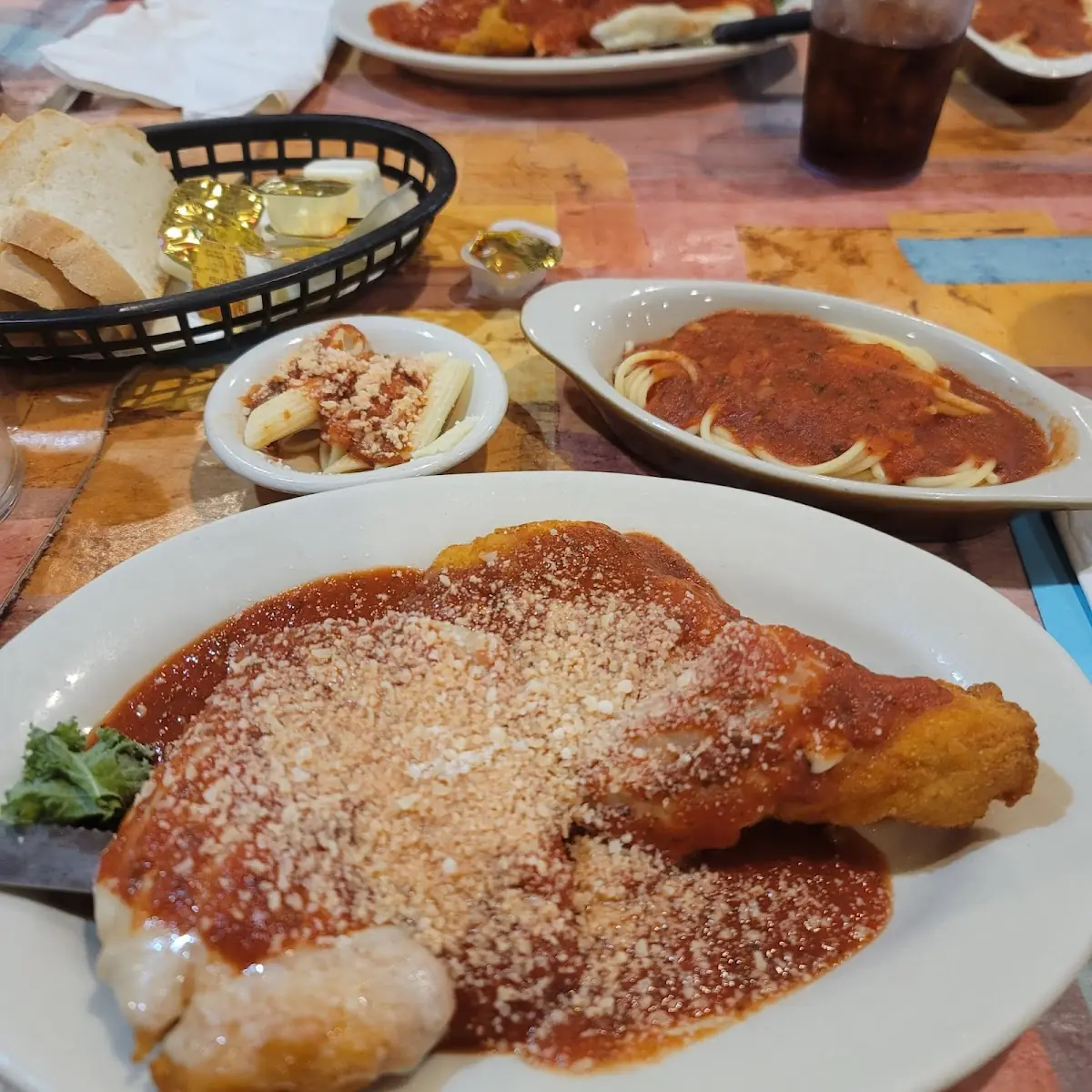 Full Chicken Parmesan Dinner