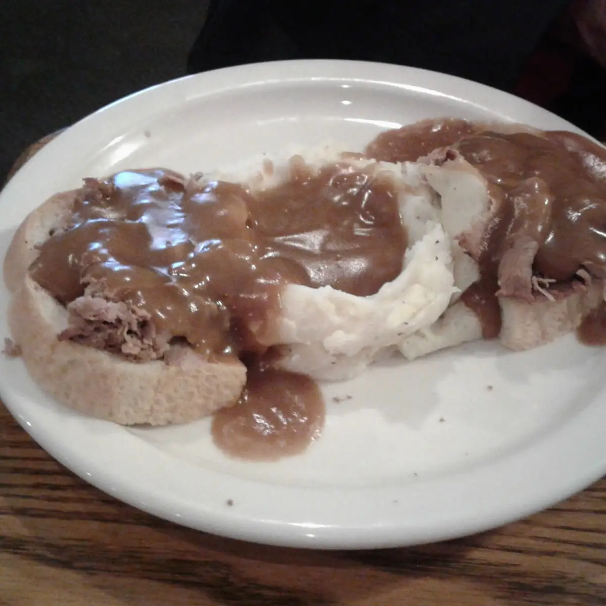 Roast Beef Sandwich Mash Potato
