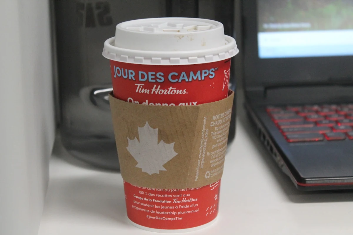 Medium Americano Coffee, Tim Hortons