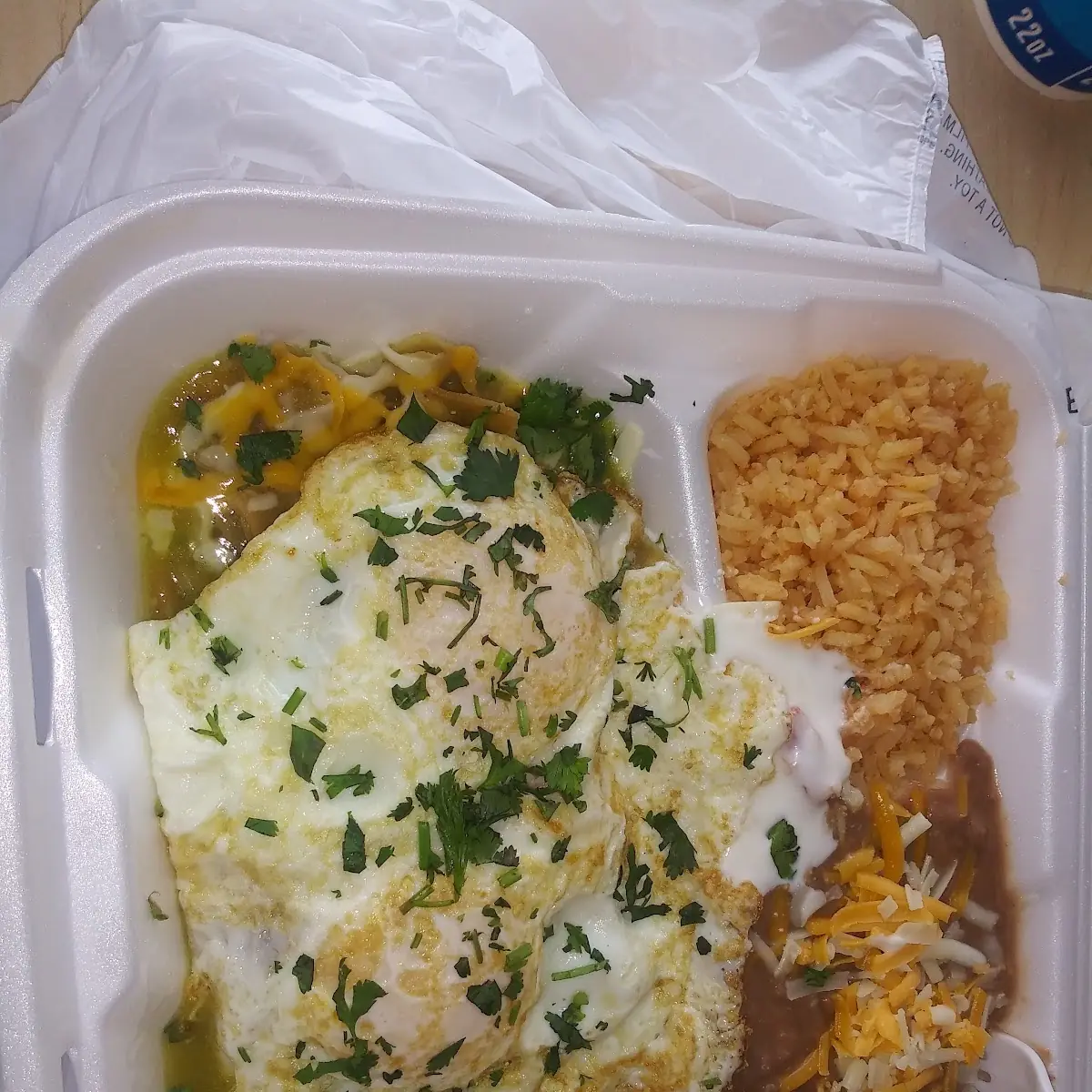 Chilaquiles Plate