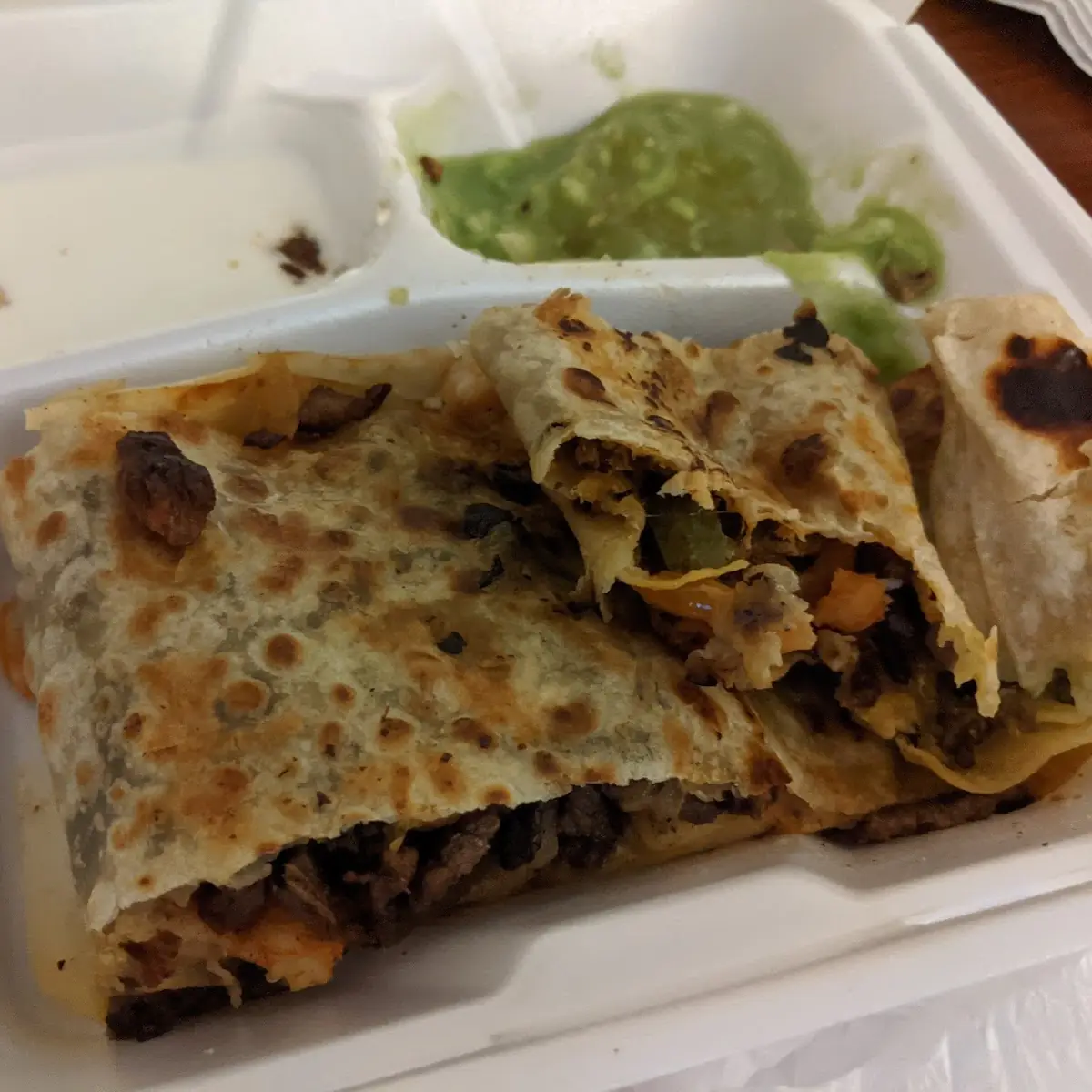 Quesadilla Mar Y Tierra