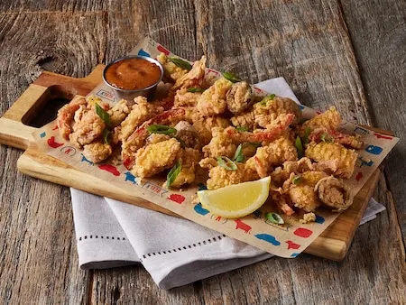 Lemon Pepper Calamari, Kelseys Original Roadhouse