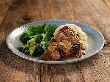 Sirloin w Balsamic Mushroom, Kelseys Original Roadhouse
