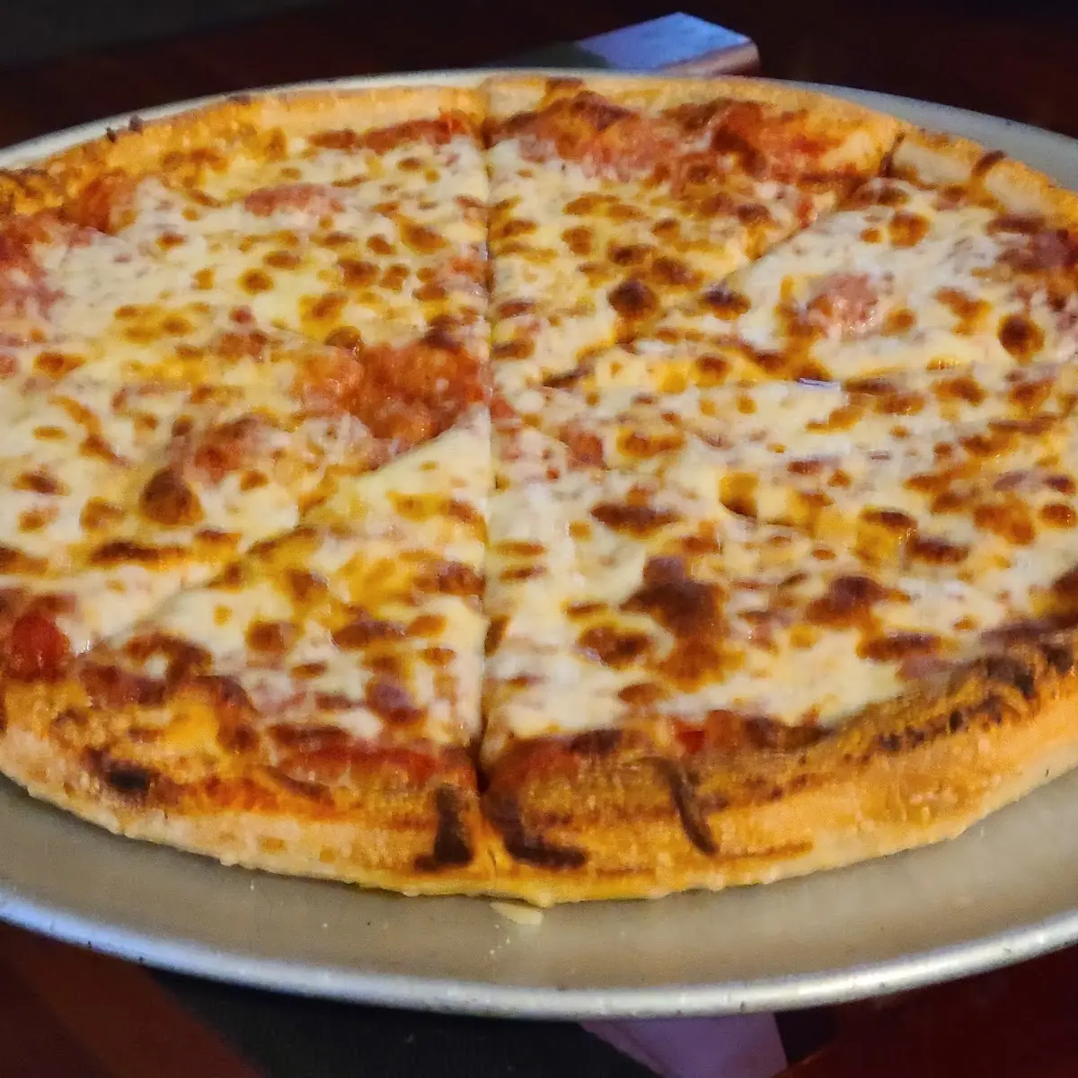 Deep Dish Pepperoni Pizza