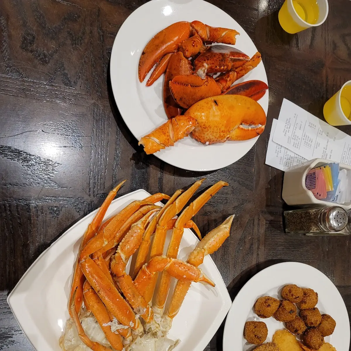 Unlimited Lobster and Crab Legs