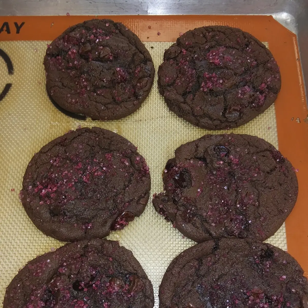 Dark Chocolate Cherry Cookie