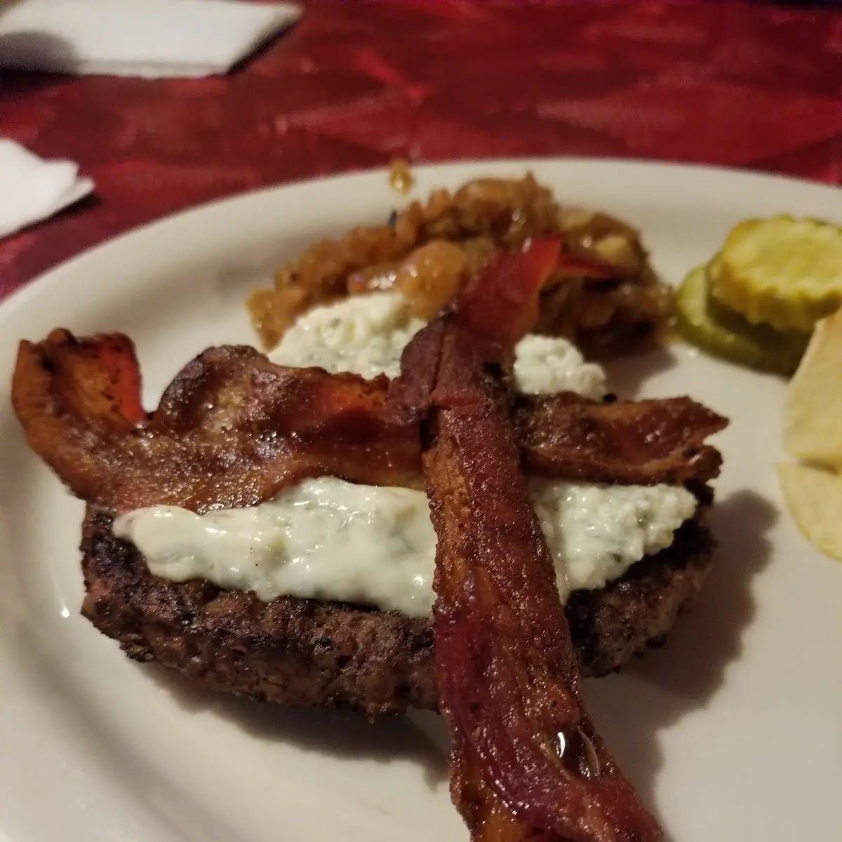 Angus Blue Cheese Burger