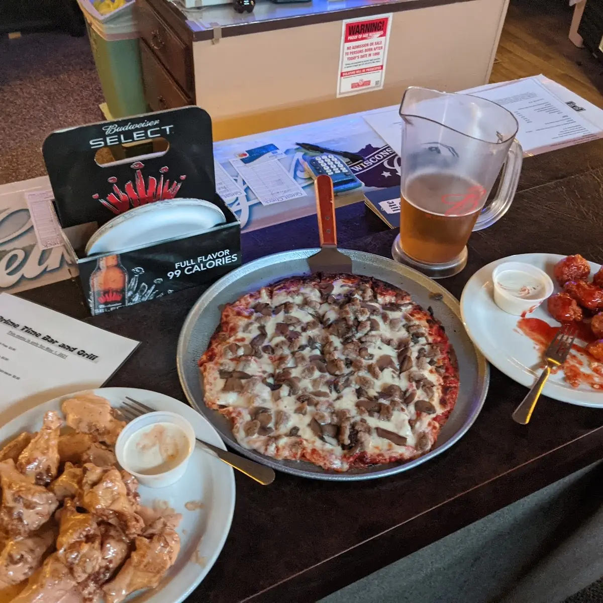 Pizza and Wings