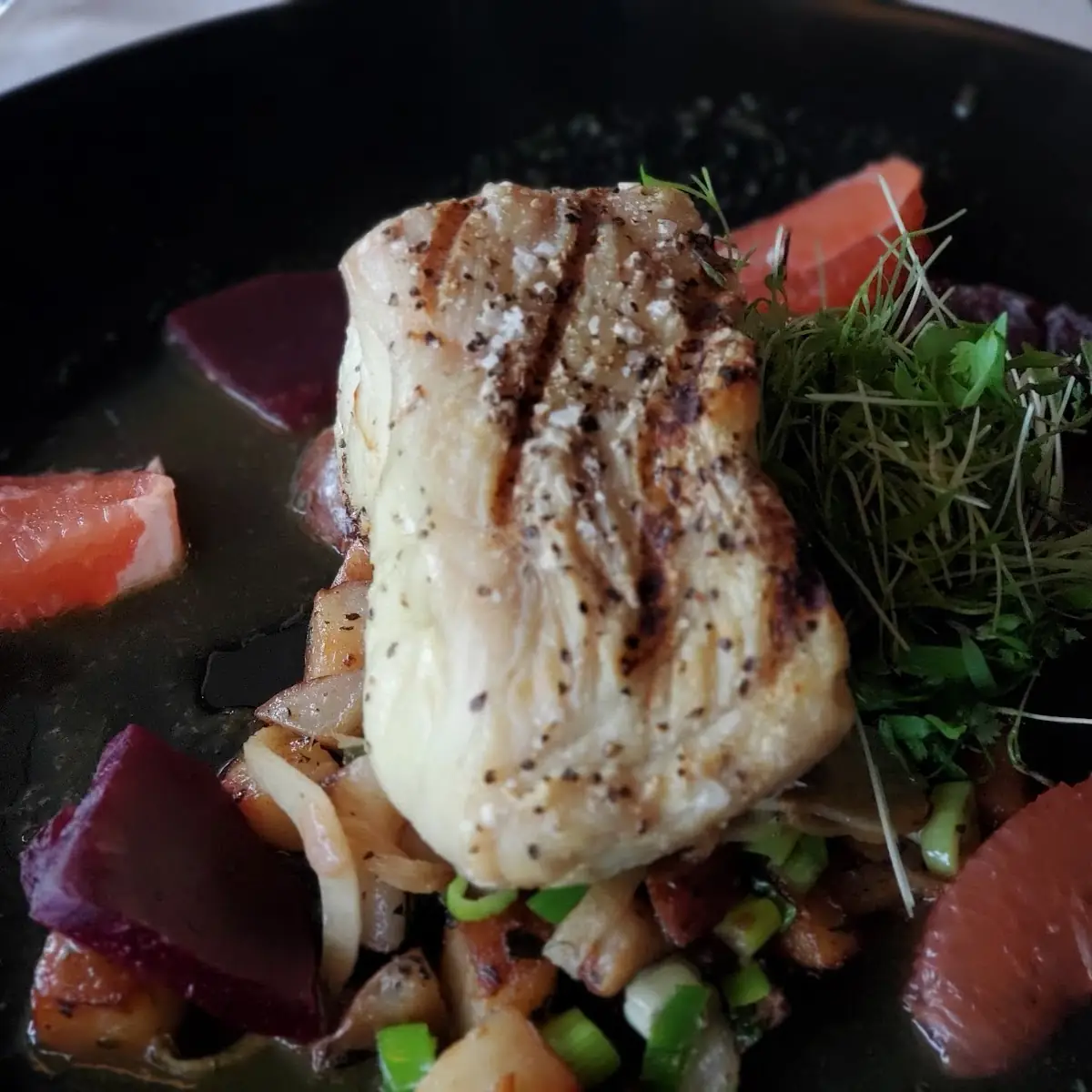 Seared Chilean Sea Bass