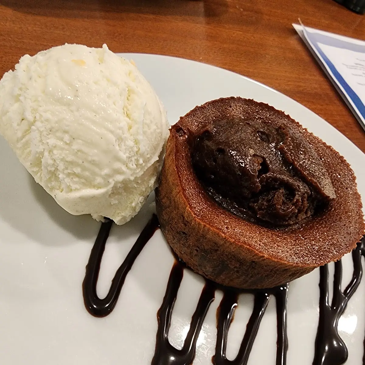 Chocolate Lava Cake a La Mode