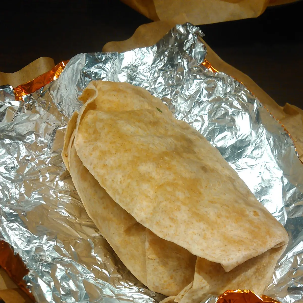 Adobo Chicken Burrito