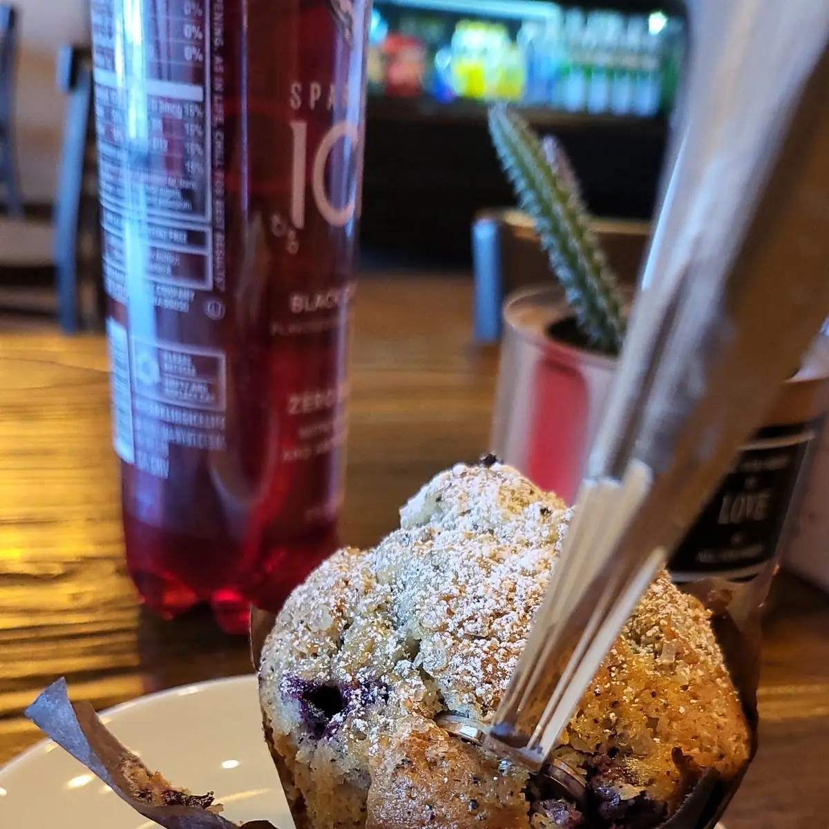 Earl Gray Blueberry Muffin