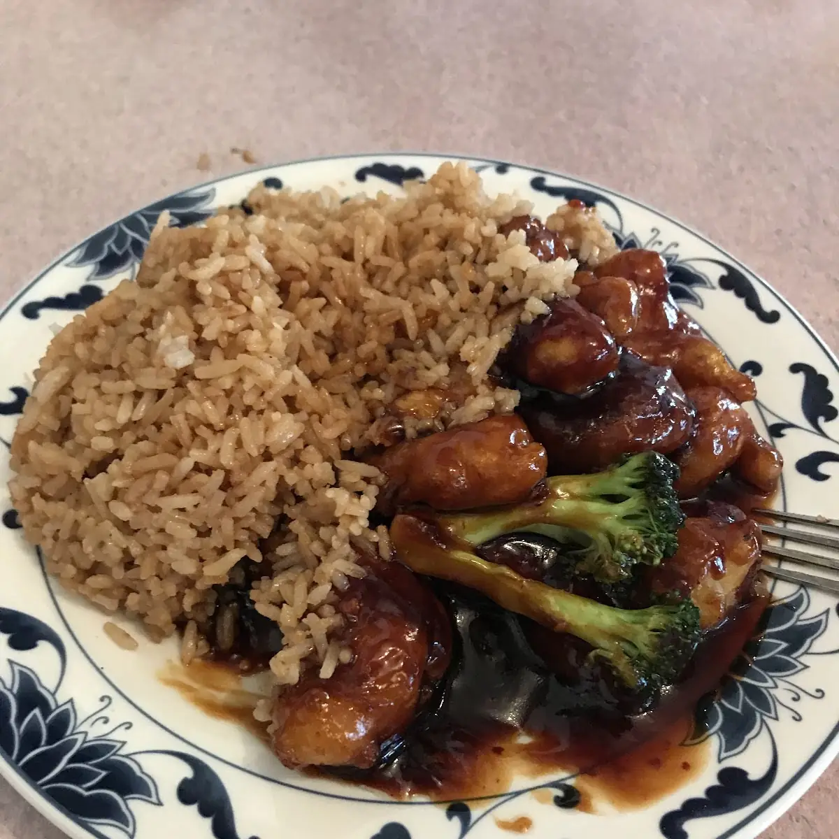 General TSO's Chicken Fried Rice