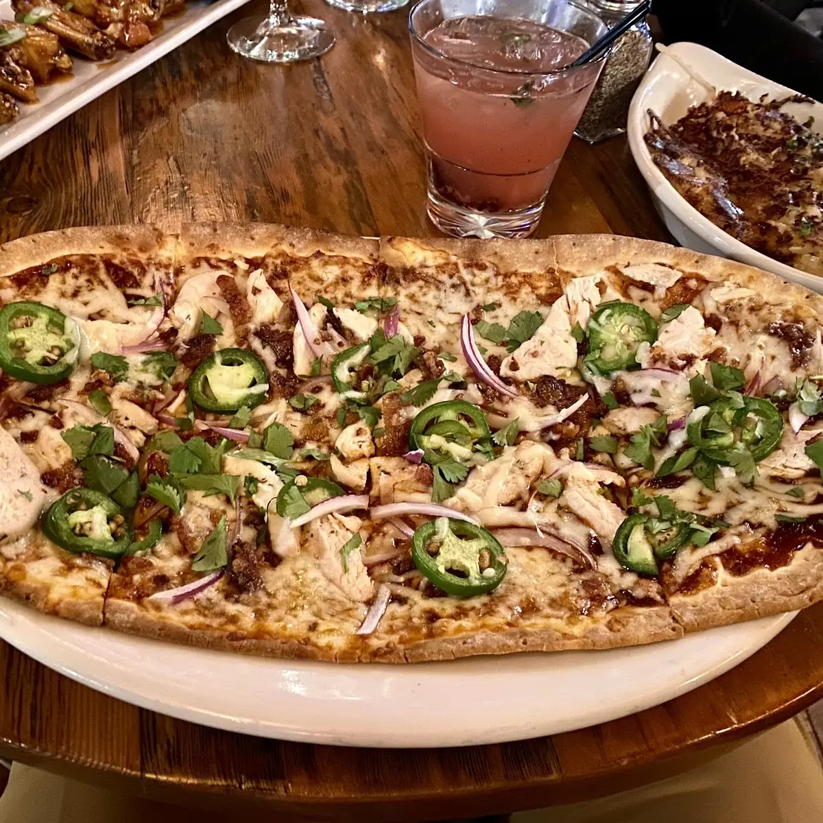 BBQ Chicken Flatbread