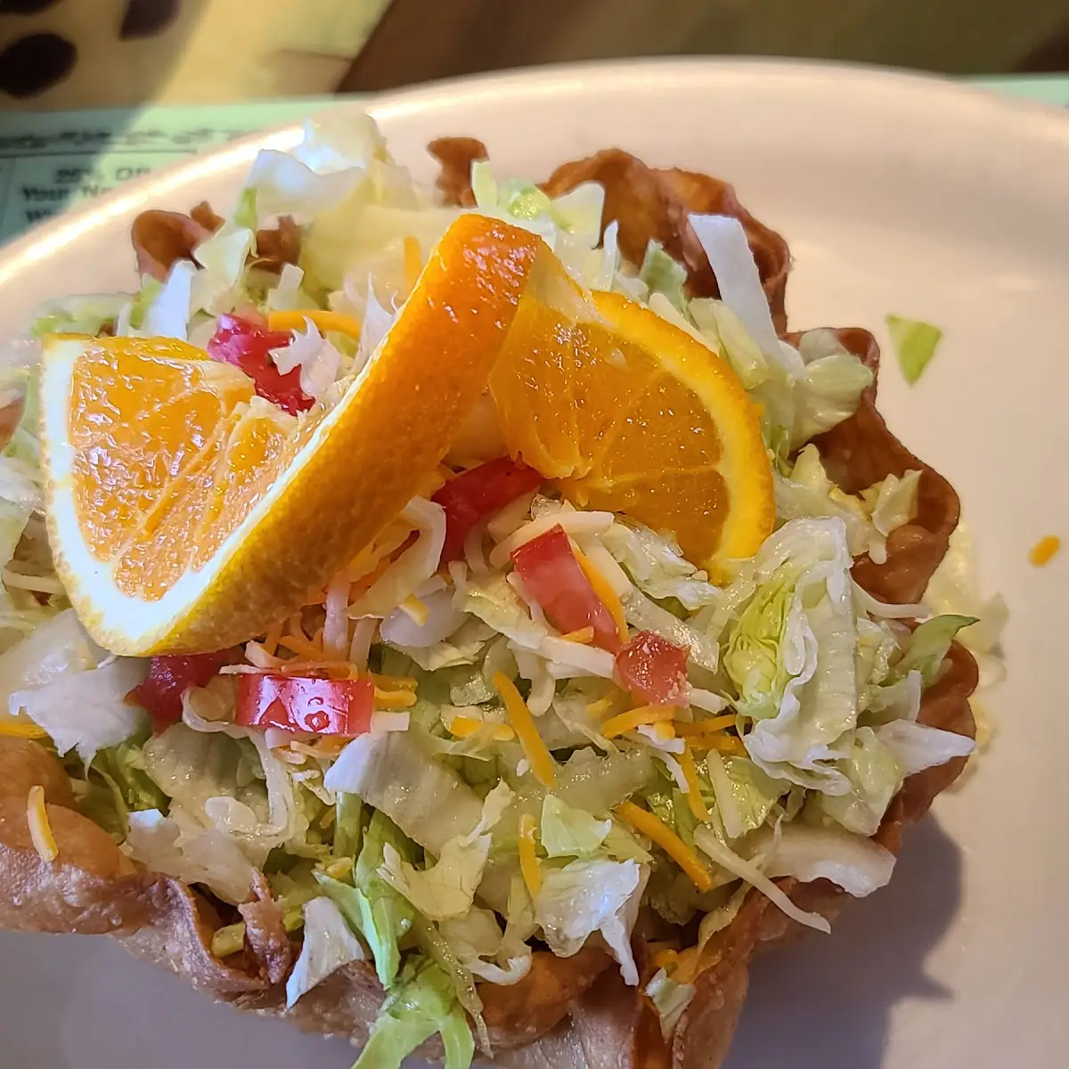 Taco Salad with Chicken