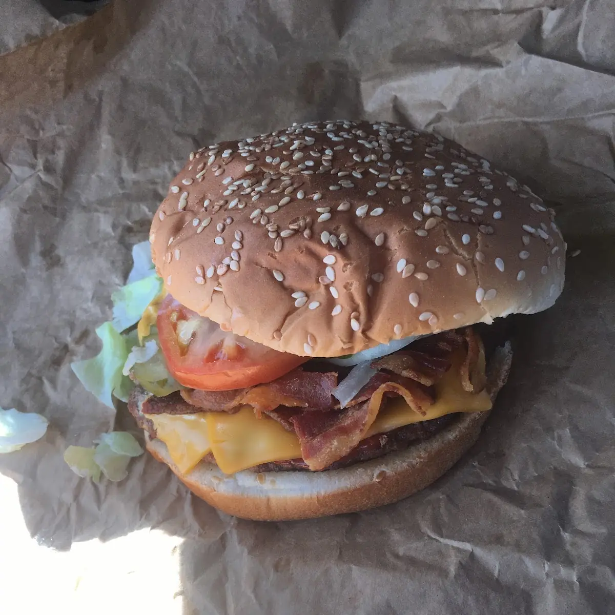 BBQ Bacon Whopper Jr