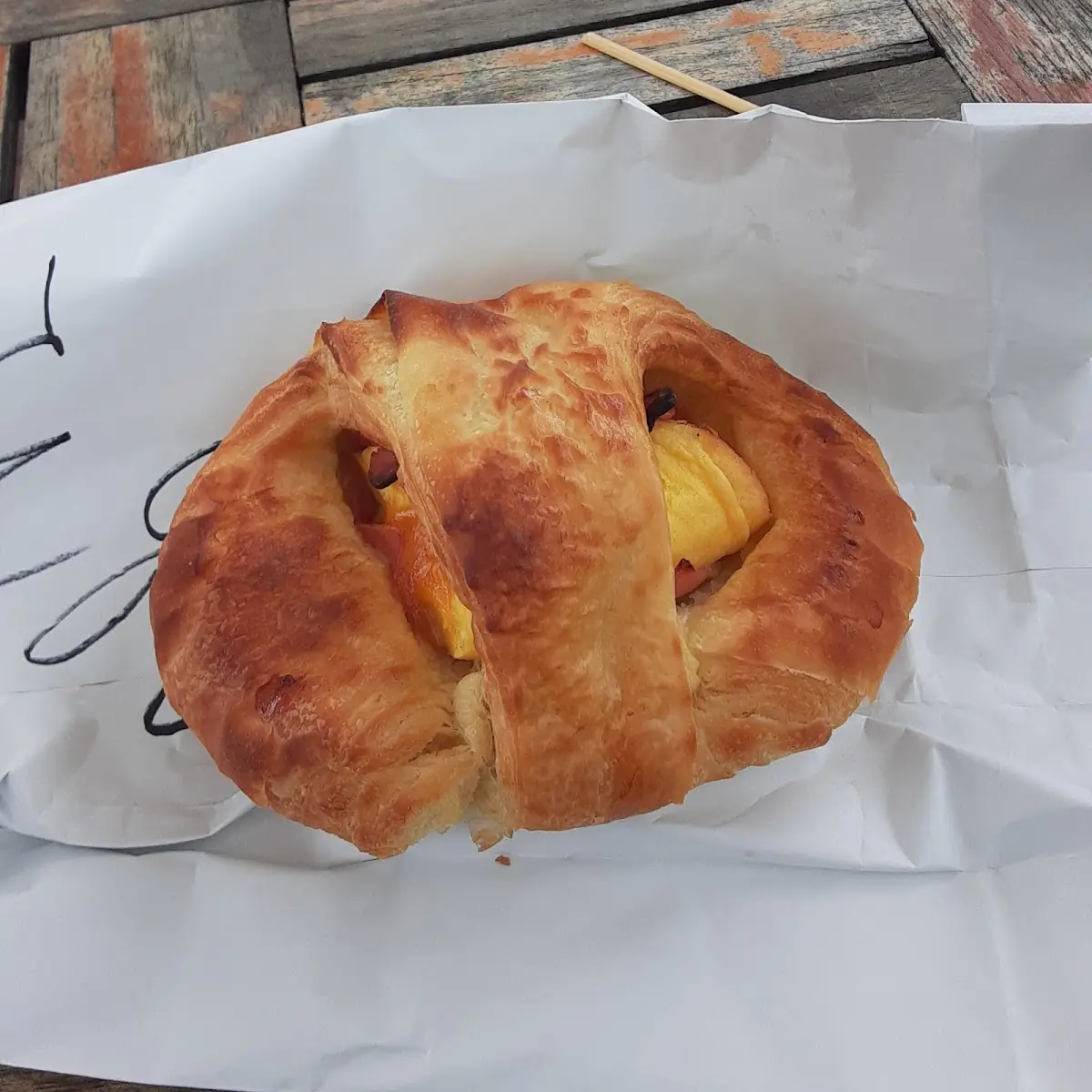 Bacon Egg and Cheese Croissant