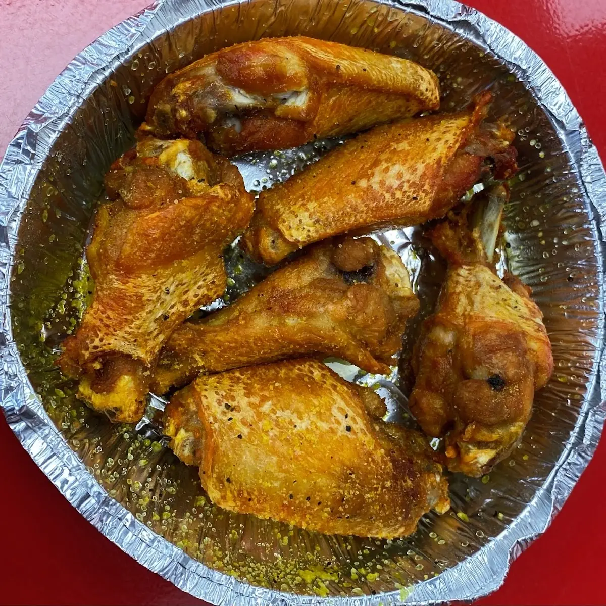 Lemon Pepper Chicken Wings