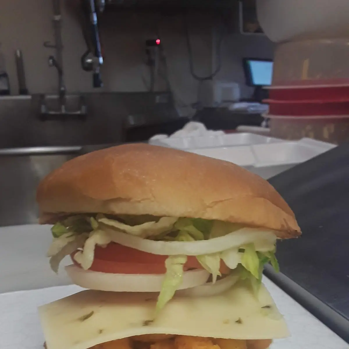 Fried Shrimp Sandwich