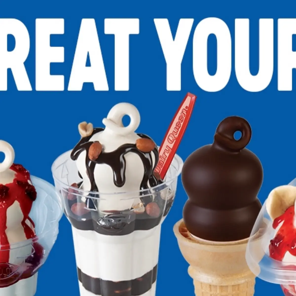 Banana Split Blizzard Treat