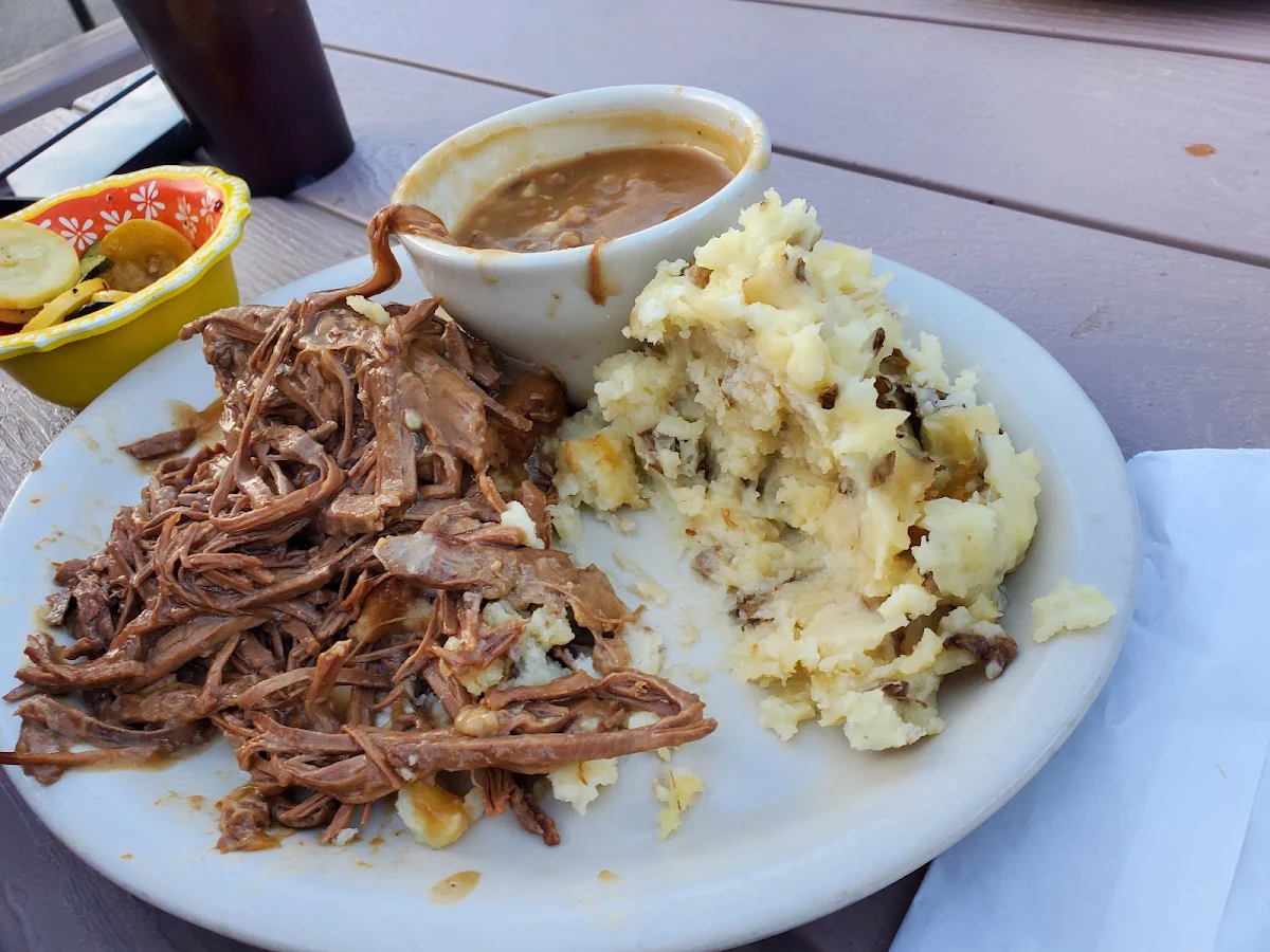 Open Face Roast Beef