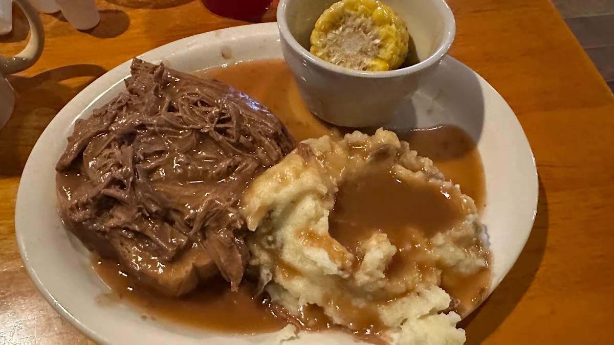 Open Faced Roast Beef Sandwich