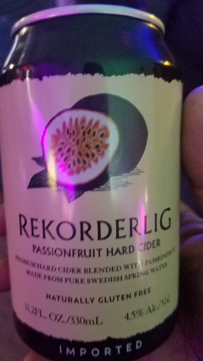 Passion Fruit Cider