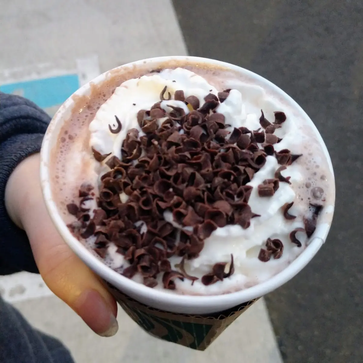 Peppermint Hot Chocolate