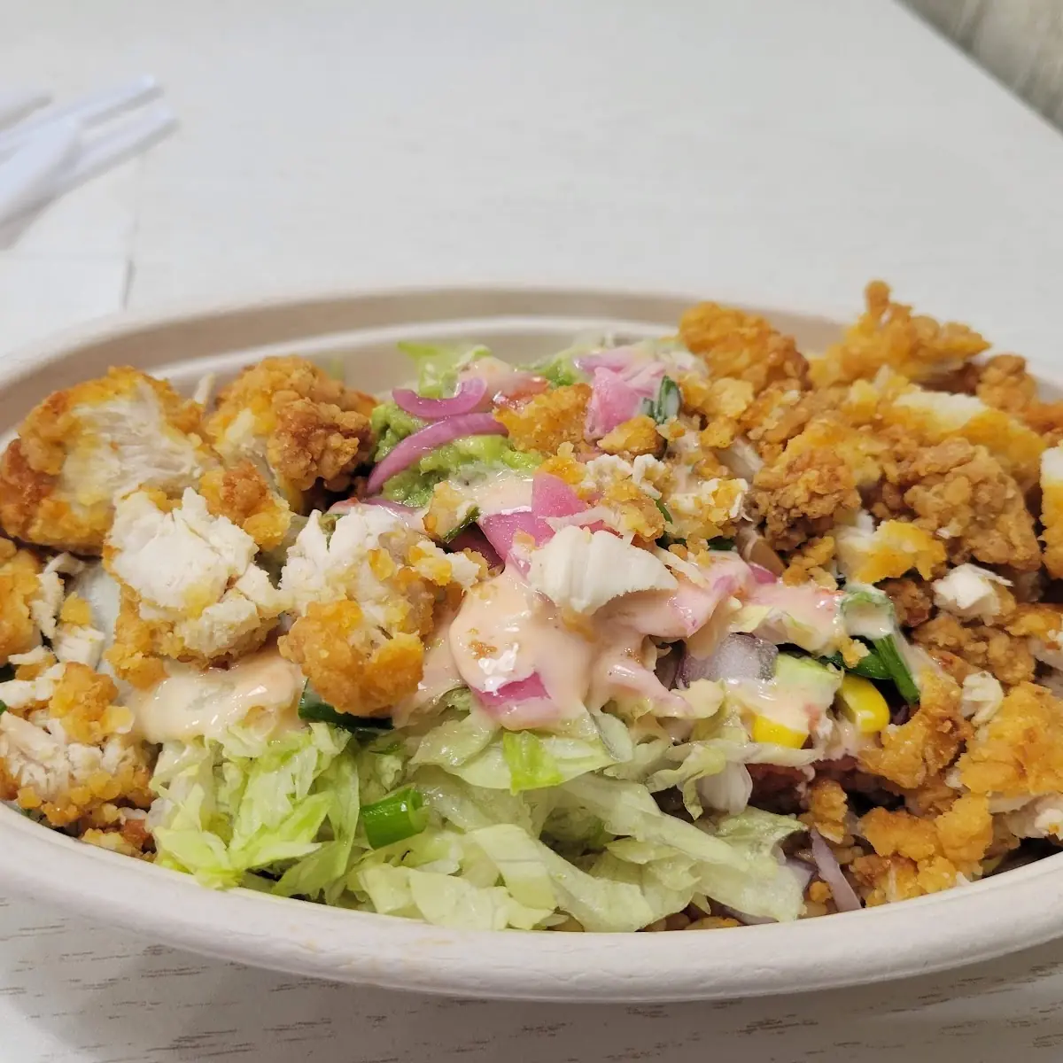 Crunchy Chicken Bowl