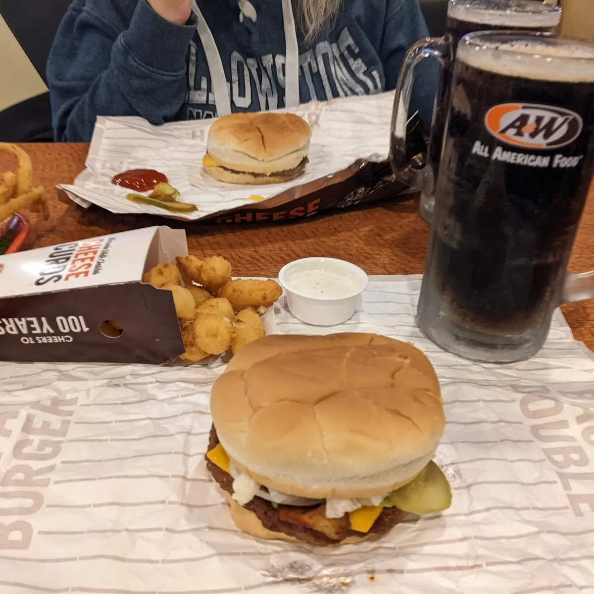 Double Bacon Cheeseburger Meal