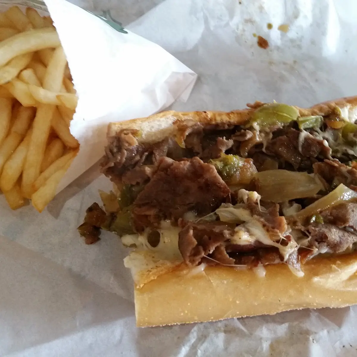 Hot Beef with Cheese & Fries