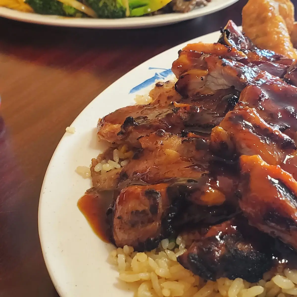 Beef Teriyaki and Fried Rice