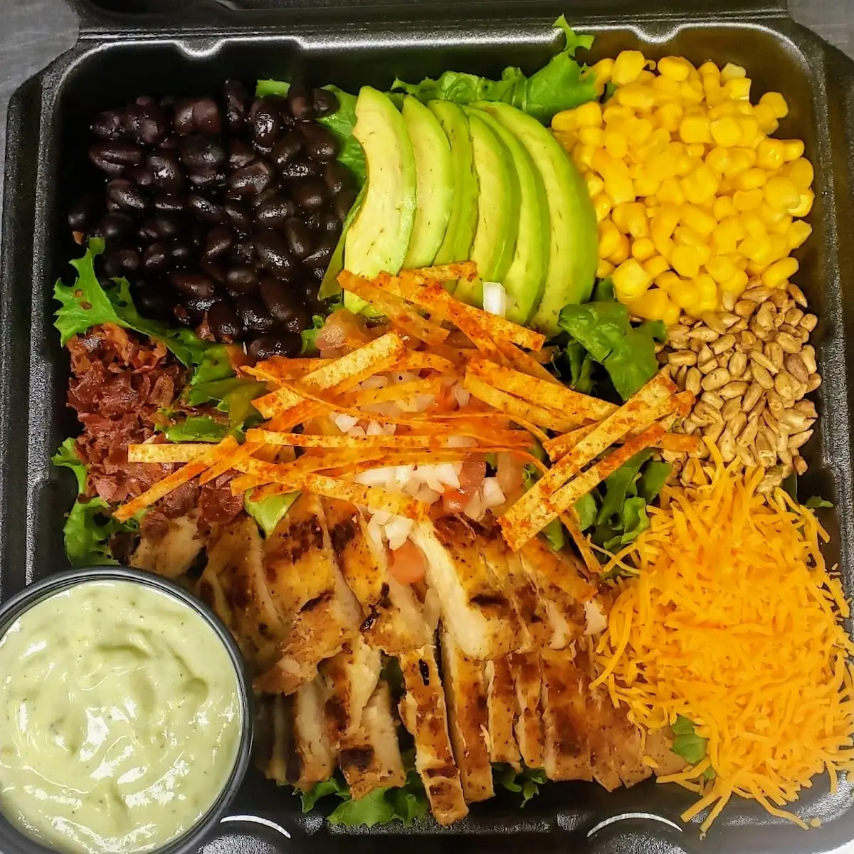 Southwest Chicken Avocado Salad
