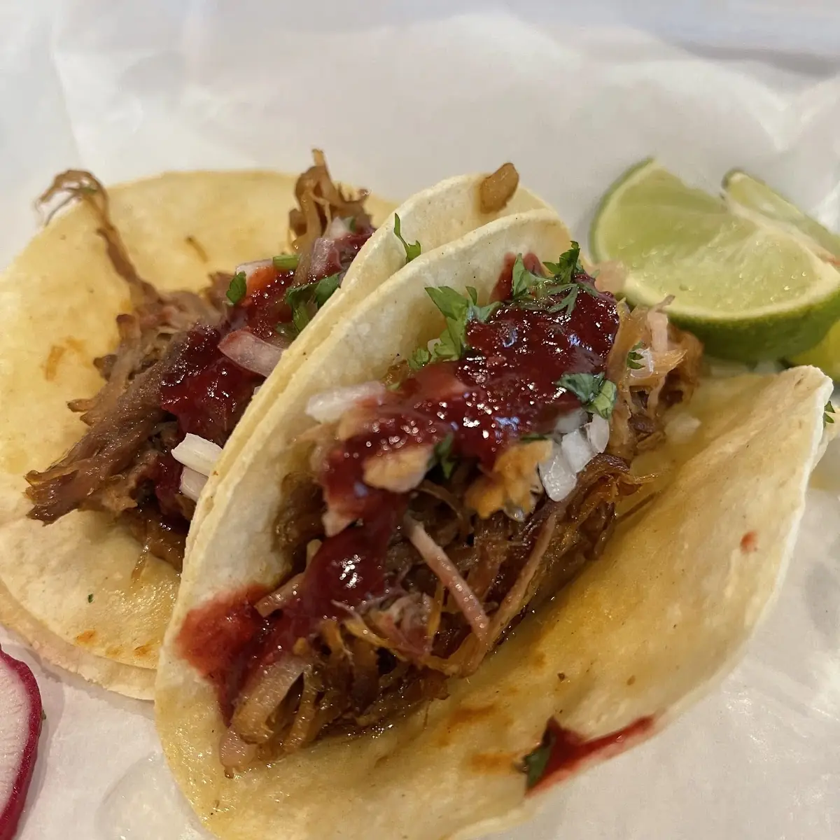 Two Carnitas Tacos
