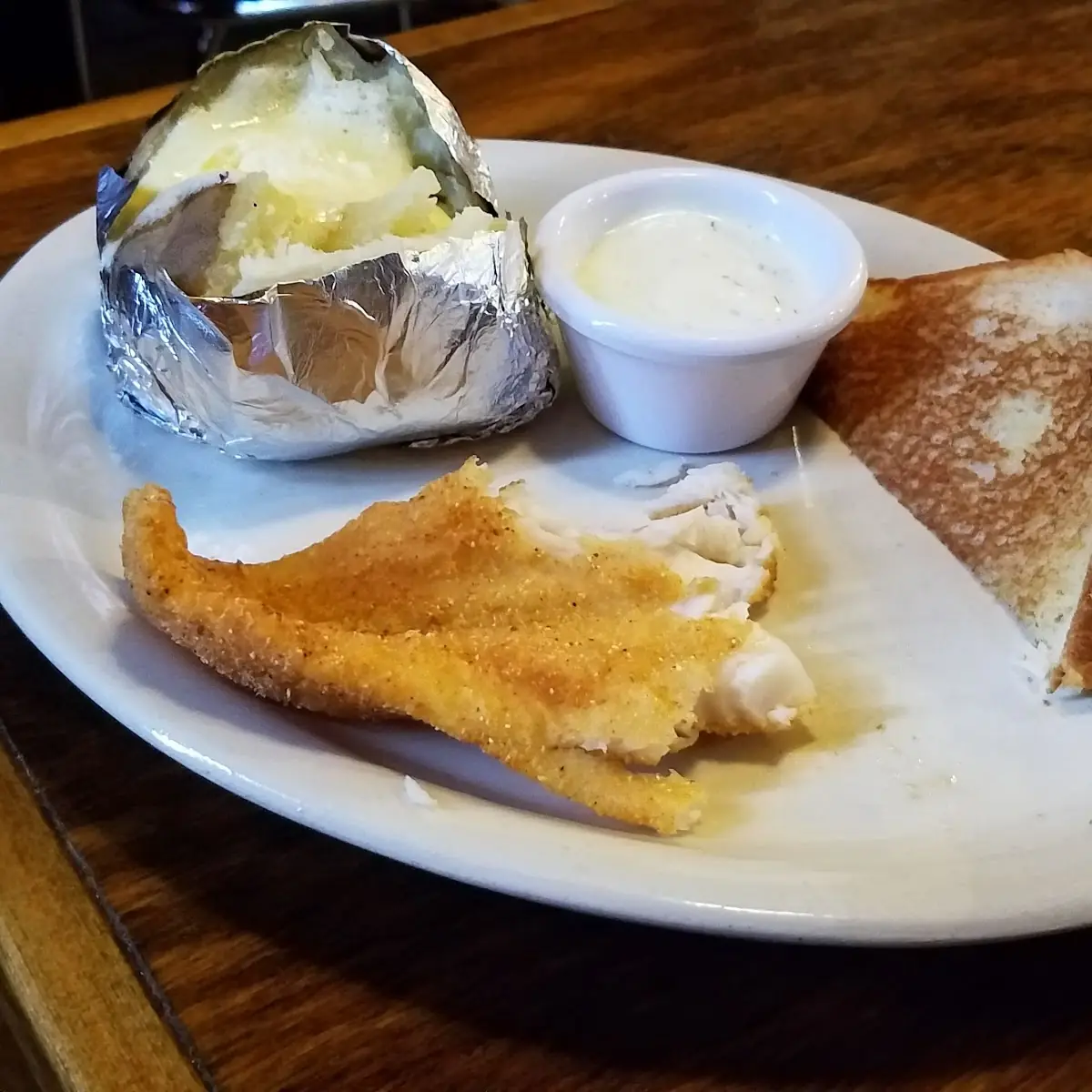 You Also Get Texas Toast snd An