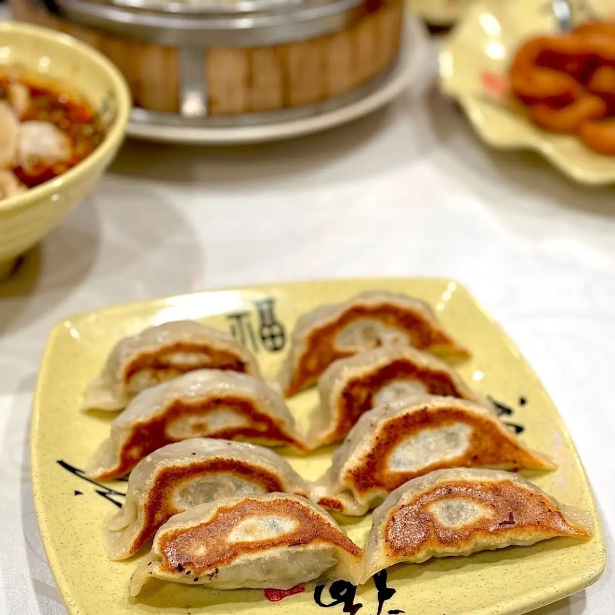 Pan Fried Pork Dumplings