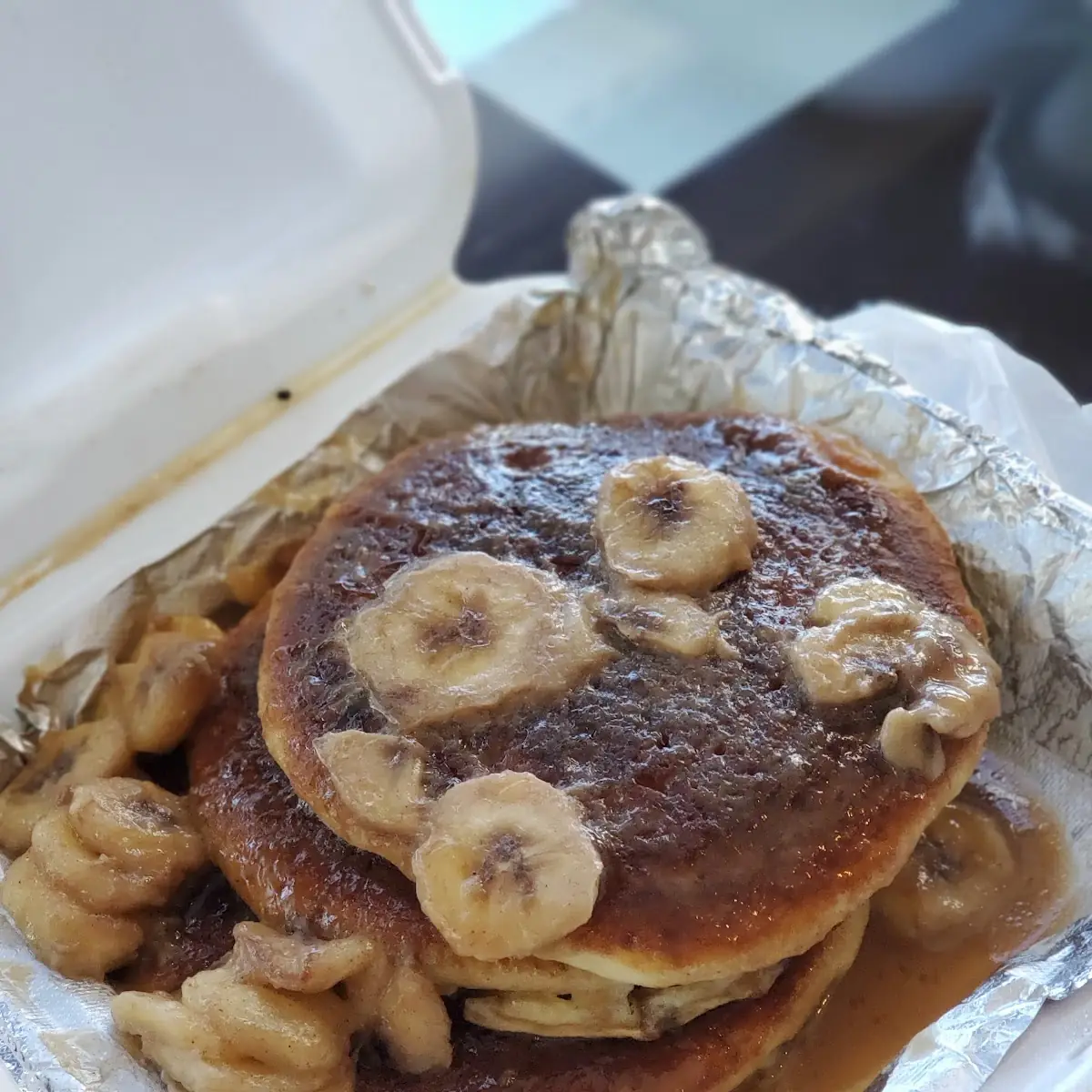 Banana Foster Pancakes