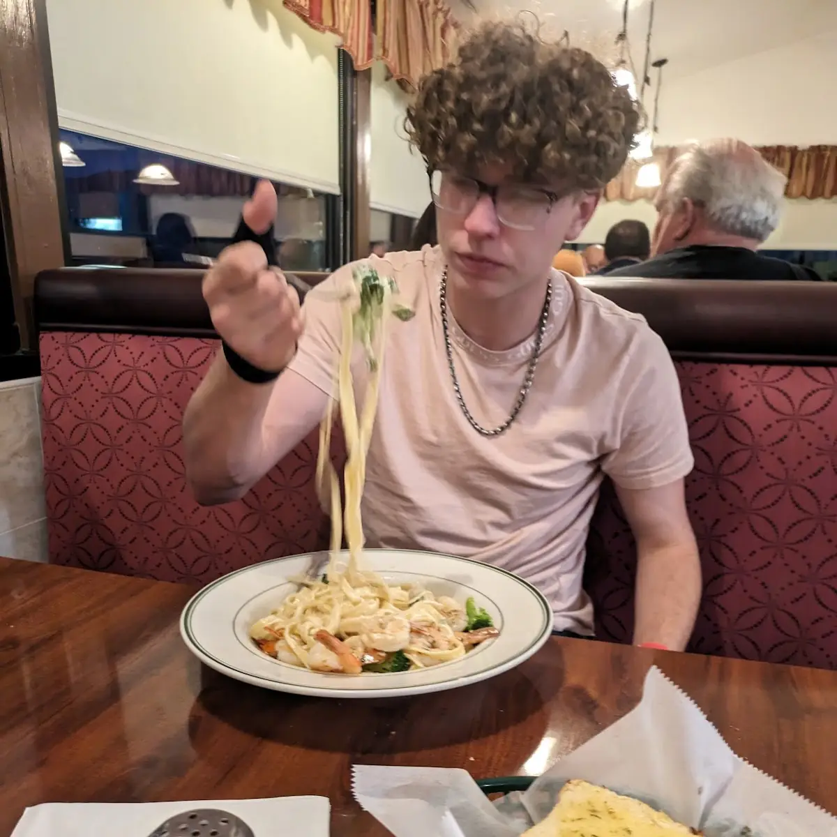 Shrimp Alfredo Pasta
