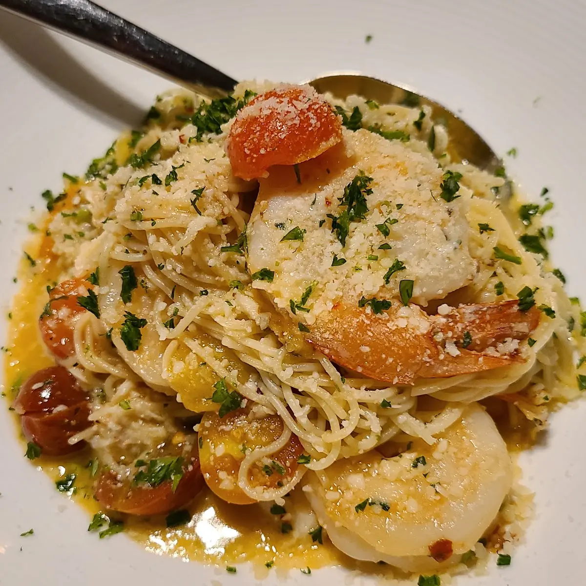 Angel Hair Scampi