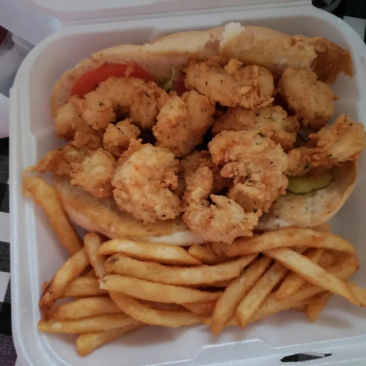 Fried Shrimp Plate